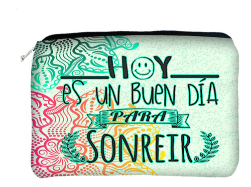 Monederos S/neoprene 10x15 Cm Frases Canciones Positivas