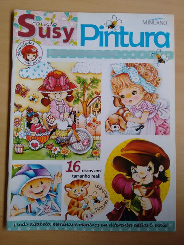Revista Coleção Susy 5 Pintura Artesanato Toalha Pano 439x