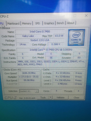 Imagem 5 de 7 de Memória Ram Ddr4 2400mhz 8gb Usada Hynix 17-17-17-36-55