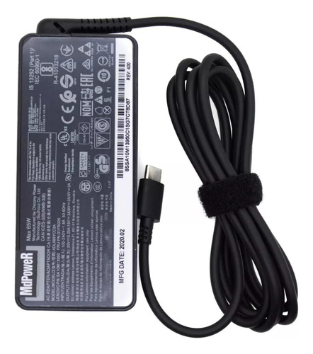 Cargador Original Lenovo Usb-c 20v-3.25a (65w)