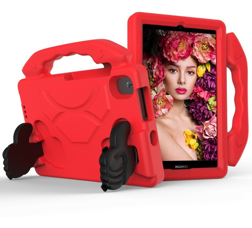 Funda  Para Lenovo Smart Tab M8 Niños Ok Goma Rudo Manitas