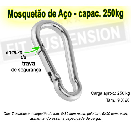 Imagem 4 de 8 de Corda De Treinamento Suspenso Pro Tipo Trx Fit Suspension Ót