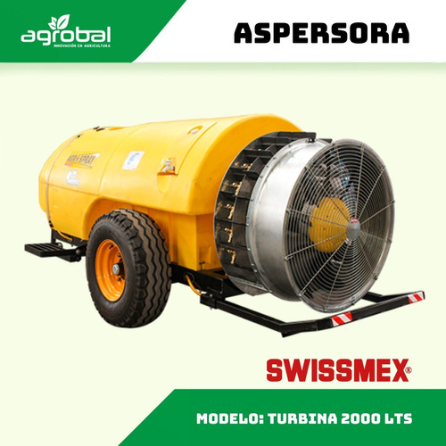 Imagen 1 de 16 de Aspersora Turbina 2000 L - Swissmex. Hasta 90% De Envío!