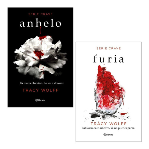 Anhelo Y Furia  (serie Crave 1 Y 2 ) Tracy Wolff Planeta