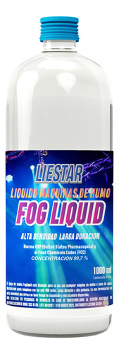 Liquido Maquina De Humo Profesional 1 Litro Alta Duracion