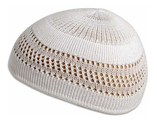 100% Cotton Skull Cap Chemo Kufi Under Helmet Beanie Hats in Solid Colors and Stripes 