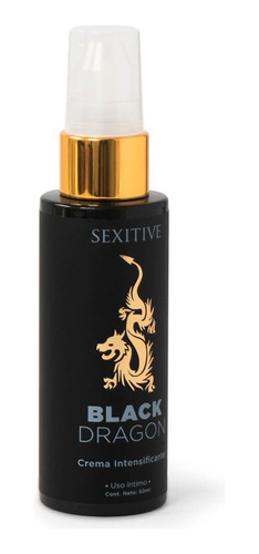 Crema Intensificadora Y Potenciadora  Black Dragon Sexitive