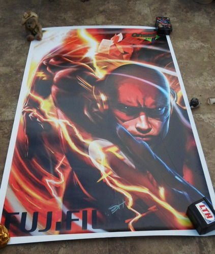 The Flash Poster Fisico Dc Comics Coleccion