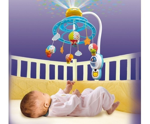 Móvil Proyector Noche Estrellitas Bebé Juguete Vtech