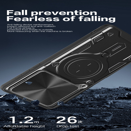 Pm Funda Con Soporte Magnético Para Xiaomi 14t Pro 5g
