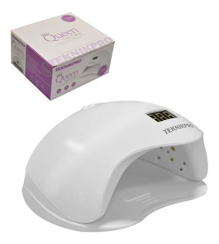 Cabina Teknikpro De Uñas Queen Uv/led 72w 