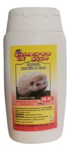 Shampoo En Seco Repelente Para Erizos