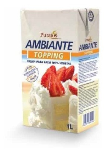 Crema Ambiante Puratos (crema Para Batir) Con 12 Litros