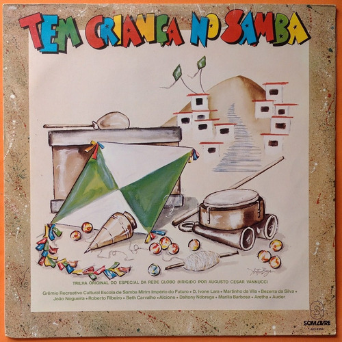 Lp Tem Criança No Samba 1984 Beth Carvalho Alcione Vinil (Usado)