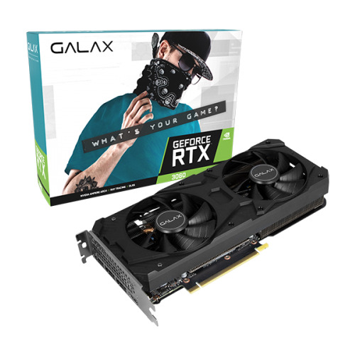 Placa De Video Galax Geforce Rtx 3060 1-click Oc 12gb Gddr6