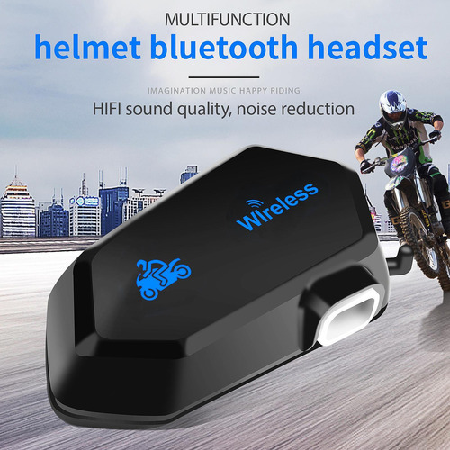 Intercomunicador De Auriculares Inalámbricos Para Motociclet