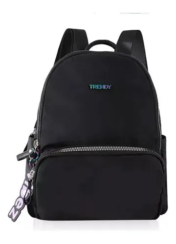 Mochila trendy negra hot sale