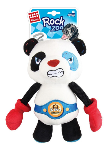 Juguete Para Perros Gigwi Rock Zoo Panda