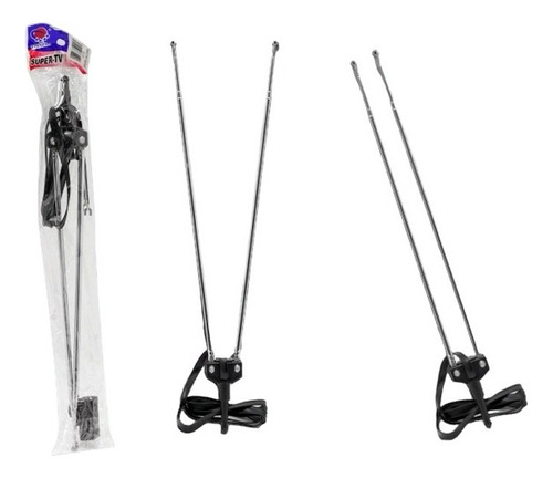 Set X 4 Antena Varilla Para Tv