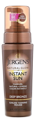 Autobronceador Jergens Instant Sun Natural Glow Deep Bronze