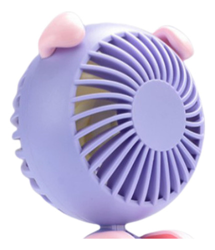 Ventilador De Escritorio Para Cachorros, 3 Violeta