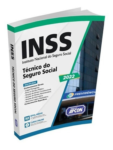 Postila Inss 2022 - Técnico Do Seguro Social (pós-edital), De Professores Especializados., Vol. Único. Editorial Pcon, Capa Dura, Edição 2 Em Português/português, 2022