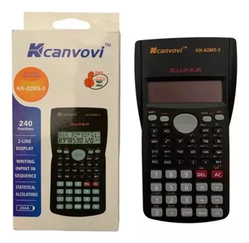 Calculadora Cientifica Caoyueo KK-82MS-D Com 240 Funçoes - Preto