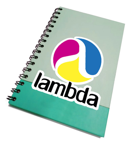 5 Libretas Personalizadas Media Carta, Doble Arillo Metalico