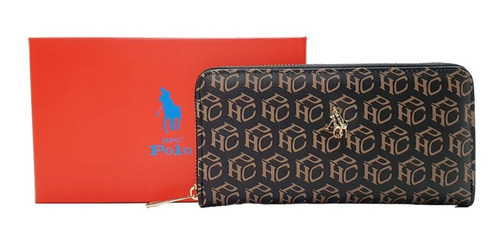 Cartera Hpc Polo Signature Negro