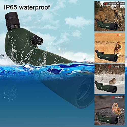 Telescopio Resistente Al Agua Para Exteriores 25-75x 70mm