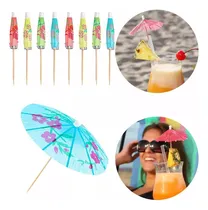 Comprar 100 Sombrillas Cocteleras Palillo Paragüitas Coctel Bebida