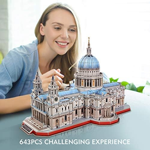 3d Puzzle - Grandes Rompecabezas 3d De La Catedral De San Pa