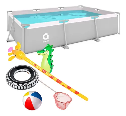 comprar Piscina Jilong Estructural 3701 L 300x207x65+ Regalos El Rey