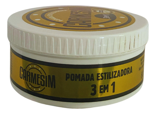 Cera Capilar Masculina Modeladora Estilizadora 3 Em 1 - 80g