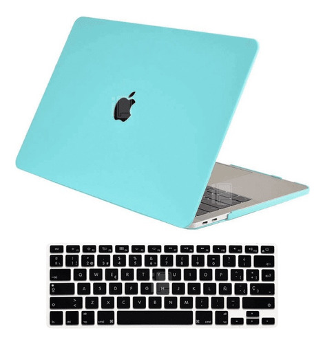 Carcasa Colores Mate Para Macbook Air 13.3 M1 + Protector 