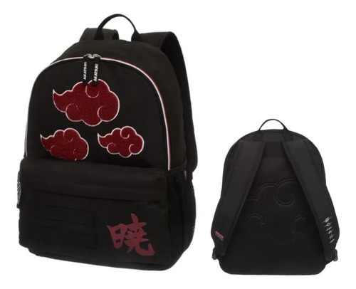 Mochila Costa Naruto Akatsuki Preta Pacific 7780104