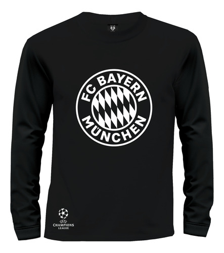 Camiseta Camibuzo Europa  Futbol  Bayern De Múnich Black