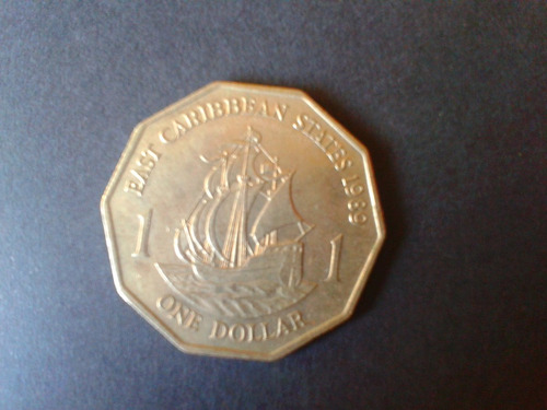 Moneda Territorios Británicos 1989 Níquel (ca01)
