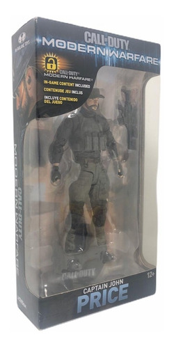 Call Of Duty Captain John Price Modern Warfare Mcfarlane