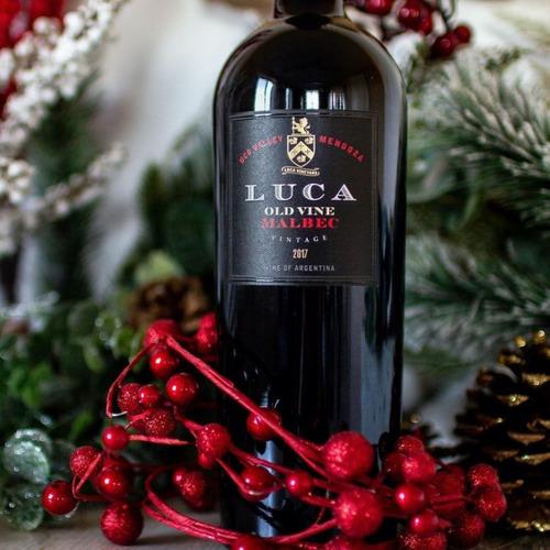Imagen 2 de 10 de Vino Luca Old Vine Malbec Caja X 6 X 750ml.