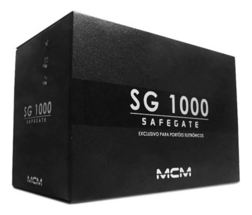Nobreak Para Portão Eletrônico Mcm Sg 1000 1/2hp Safegate