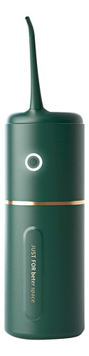 Irrigador Oral Portátil: 3 Modos, 3 Puntas, 280 Ml, Verde