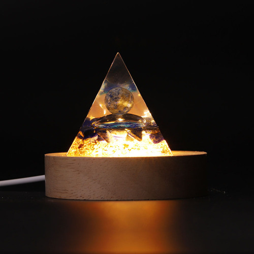 / Bola De Cristal Curativa De La Pirámide De Orgón, Energía
