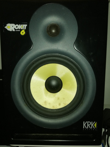 Par De Monitores Krk Rokit 6 Powered Rp6 - 1ª Geração - 110v