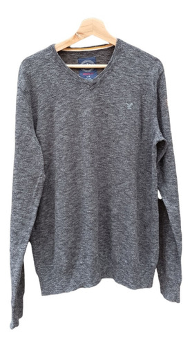 Sweater Hombre Gris Oscuron Talla L American Eagle