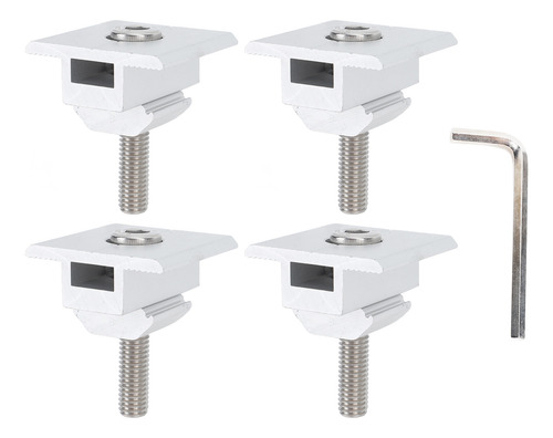 Abrazaderas Para Paneles Solares De 35 Mm, 4 Piezas, Soporte