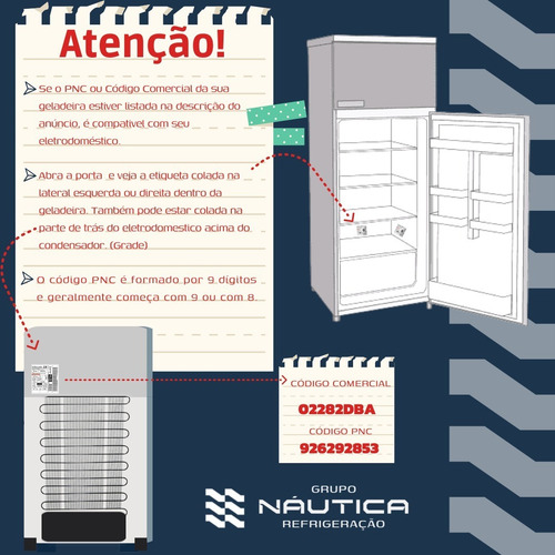 Imagem 4 de 6 de Relé Ptc E Protetor Térmico Universal Geladeiras E Freezers