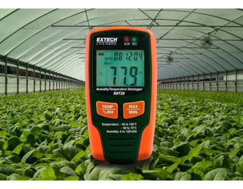 Registrador De Temperatura Y Humedad Datalogger Extech Rht20