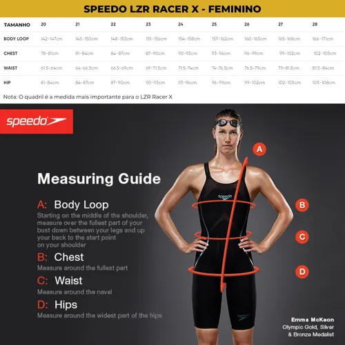 Speedo Lzr Racer X (27) - Feminino