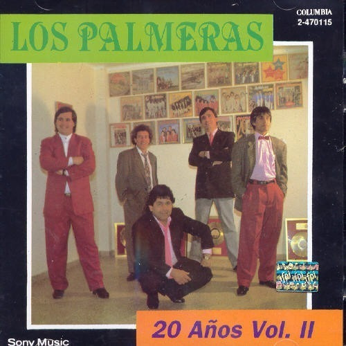 Los Palmeras 20 Años Vol 2 Cd Nuevo